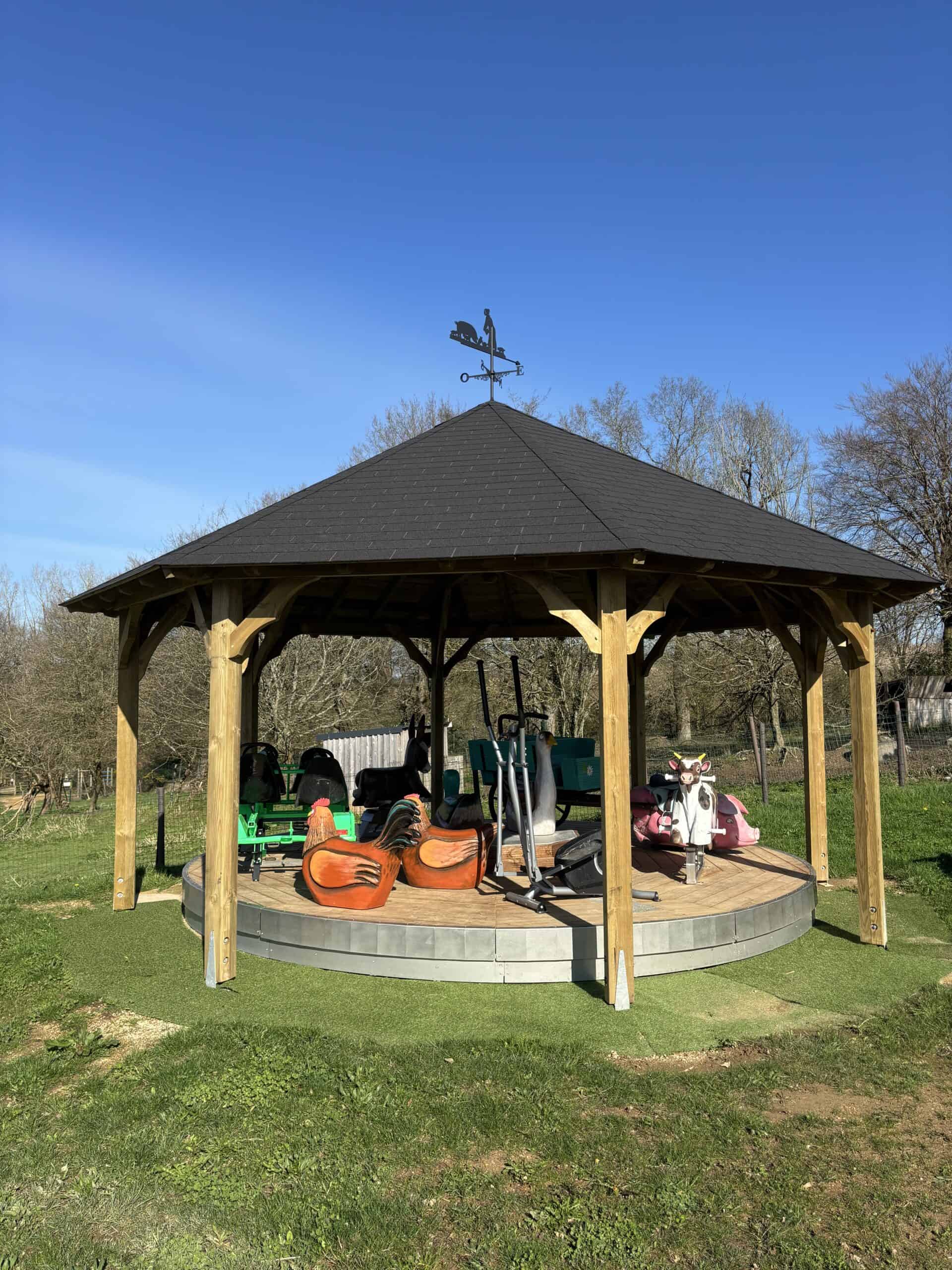 carrousel la balade du parc nicolas morbihan